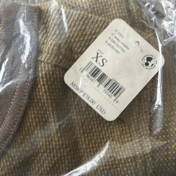 FREE People Mikah Layering Cuff Thermal Top /Army combo - Picture 7 of 12